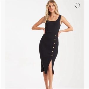 NWT Billabong Nissi Rib MIDI Dress